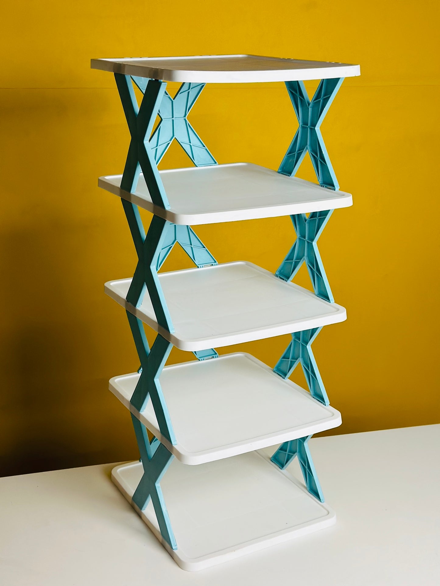 Multifunctional 5 Layer Plastic Rack