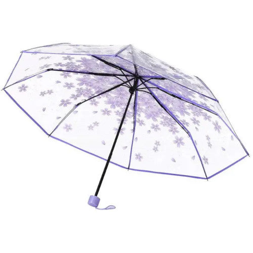 Moon Umbrella - Cherry Blossom Transparent Umbrella